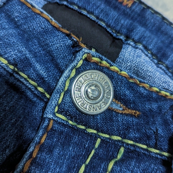 Women's True Religion Joey low rise capris, size 29 - Picture 5 of 5